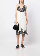 3.1 Phillip Lim floral-lace denim dress