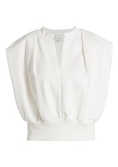 3.1 Phillip Lim French Terry Cropped Top