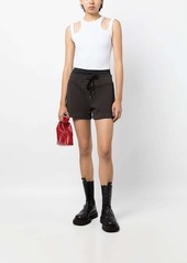 3.1 Phillip Lim high-waisted cotton shorts