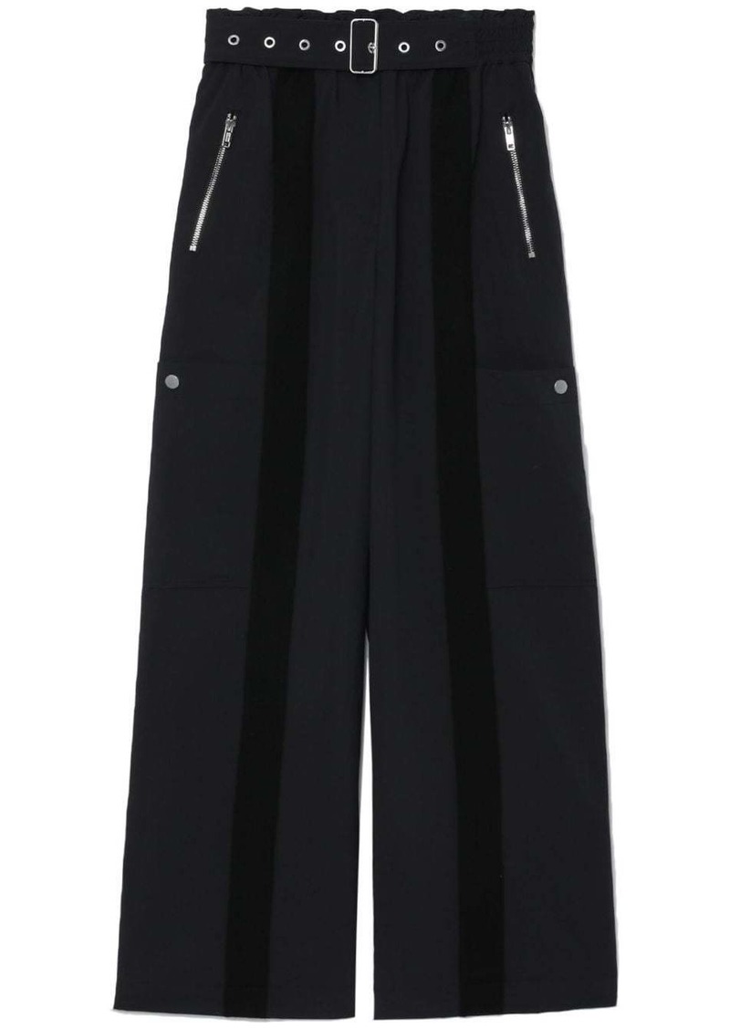 3.1 Phillip Lim high-waisted wide-leg belted trousers