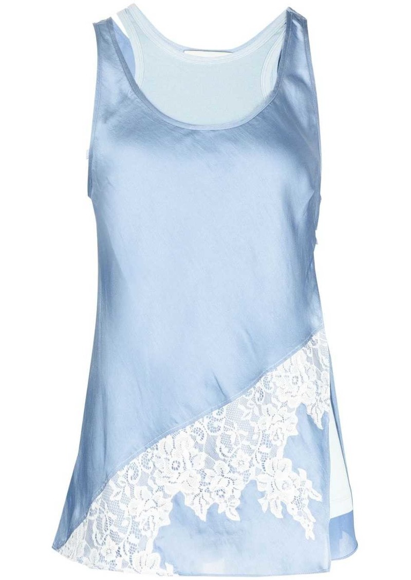 3.1 Phillip Lim lace-detailing sleeveless top