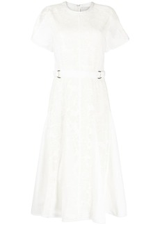 3.1 Phillip Lim lace-panelled cotton midi dress