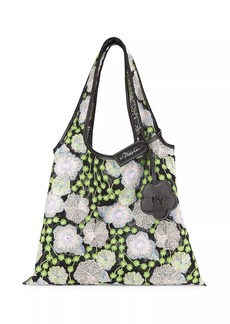 3.1 Phillip Lim Mini Market Floral-Embroidered Tote Bag