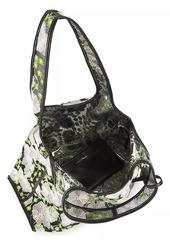 3.1 Phillip Lim Mini Market Floral-Embroidered Tote Bag