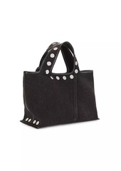 3.1 Phillip Lim Mini Market Studded Denim Tote Bag