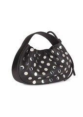 3.1 Phillip Lim Mini Origami Studded Leather Top Handle Bag