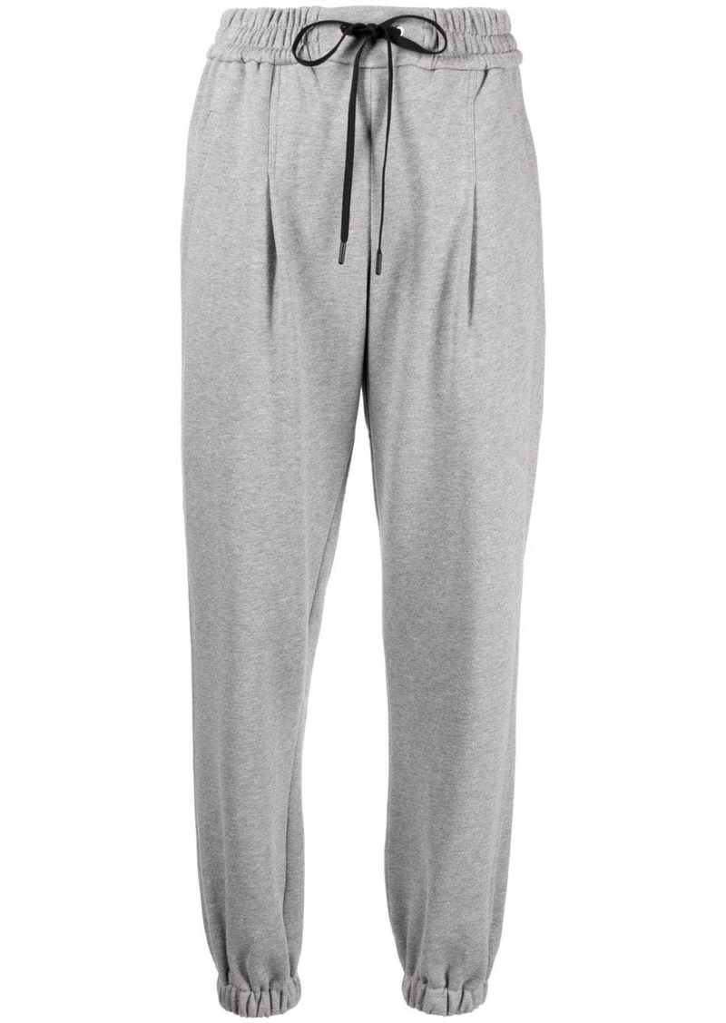 3.1 Phillip Lim mélange-effect drawstring track pants