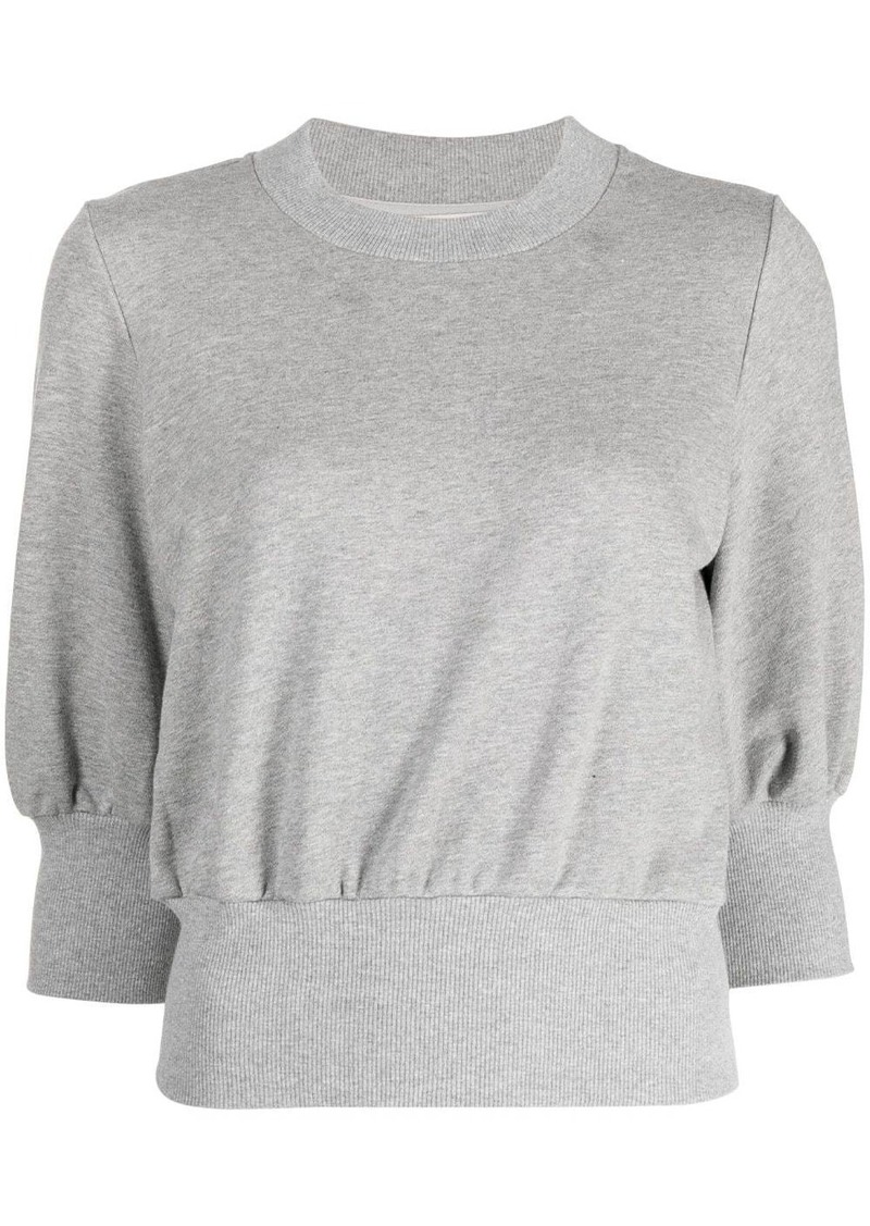 3.1 Phillip Lim mélange-effect puff-sleeve top