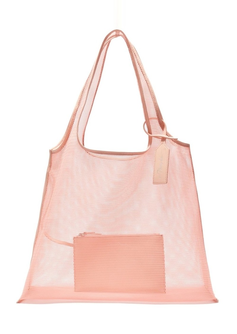 3.1 Phillip Lim open-top mesh tote bag