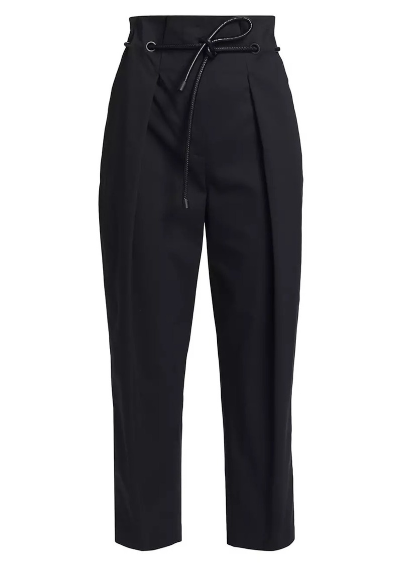 3.1 Phillip Lim Orgami Belted Straight-Leg Trousers