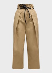 3.1 Phillip Lim Origami Paper-Bag Cropped Trousers