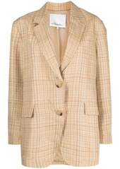 3.1 Phillip Lim oversized plaid notched blazer