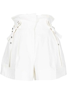 3.1 Phillip Lim Paperbag cotton-linen shorts