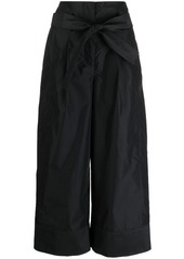 3.1 Phillip Lim pleat-detail belted cropped trousers