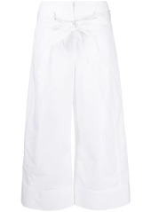 3.1 Phillip Lim pleat-detail belted cropped trousers