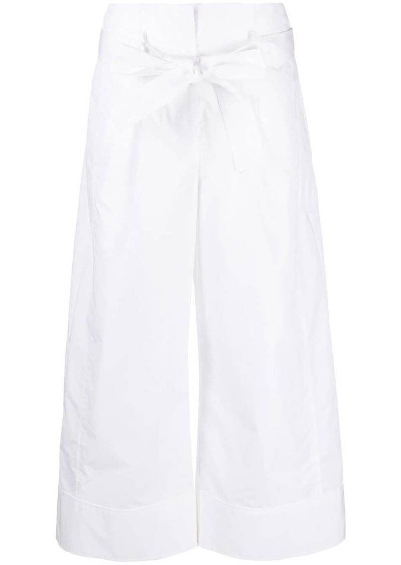 3.1 Phillip Lim pleat-detail belted cropped trousers