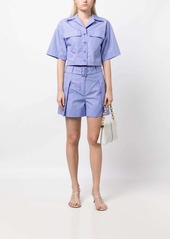 3.1 Phillip Lim pleat-detailing belted shorts