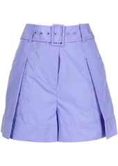 3.1 Phillip Lim pleat-detailing belted shorts