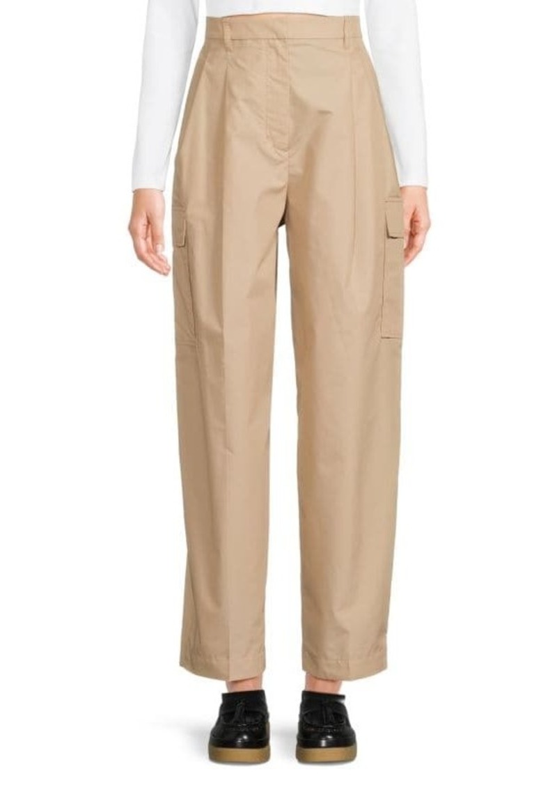 3.1 Phillip Lim Poplin Flat Front Cargo Pants