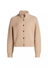 3.1 Phillip Lim Rib-Knit Alpaca-Blend Long-Sleeve Cardigan