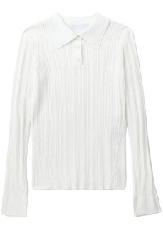 3.1 Phillip Lim ribbed-knit long-sleeve top