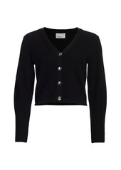 3.1 Phillip Lim Shank Buttons Wool Ribbed Cardigan