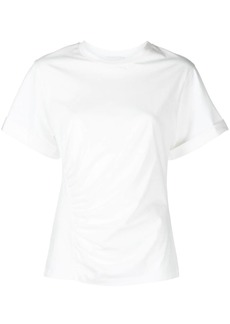 3.1 Phillip Lim gathered-detail short-sleeve T-shirt