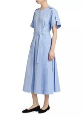 3.1 Phillip Lim SS Utility Pleated Midi-Dress