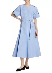 3.1 Phillip Lim SS Utility Pleated Midi-Dress