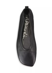 3.1 Phillip Lim Stretch-Back Leather Ballet Flats