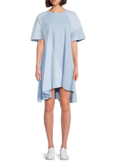 3.1 Phillip Lim Tone On Tone Deconstructed High Low Dress