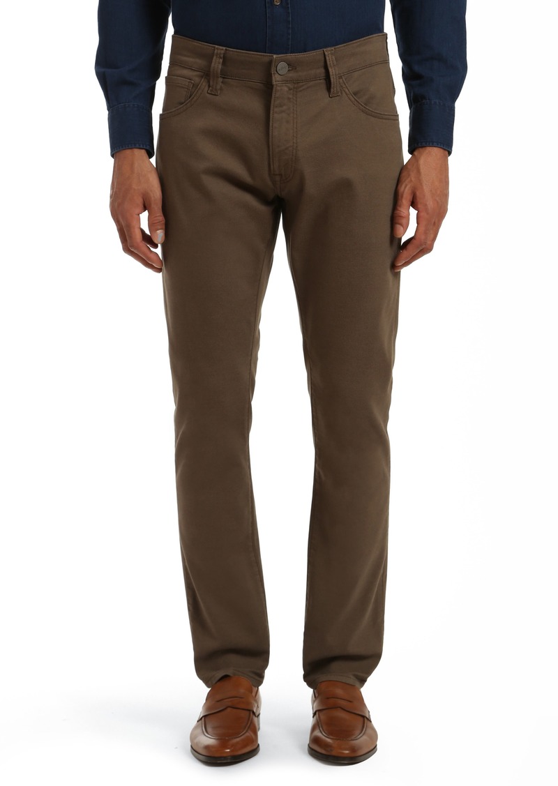 34 Heritage Courage CoolMax® Straight Leg Stretch Five-Pocket Pants in Canteen Coolmax at Nordstrom Rack