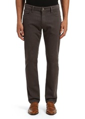 34 Heritage Courage Straight Leg Jeans in Brown Diagonal at Nordstrom