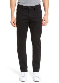 34 Heritage Courage Straight Leg Jeans in Select Double Black at Nordstrom