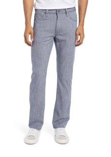 34 Heritage Courage Straight Leg Stretch Chambray Pants in Grey Cross Twill at Nordstrom Rack