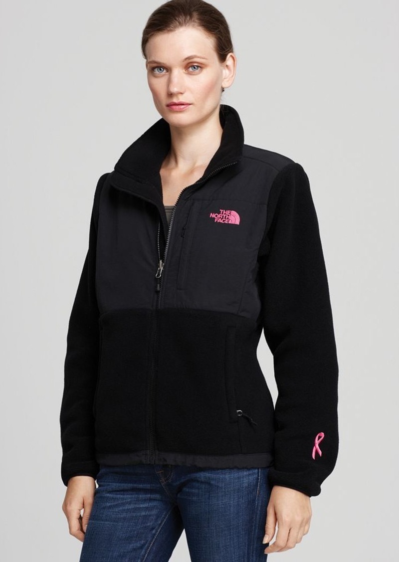 The North Face® Denali Jacket with Pink Logo for Breast Cancer Awareness