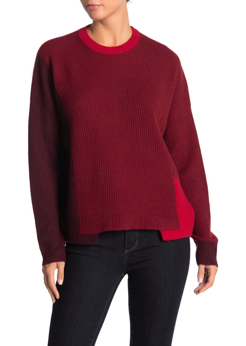 Akima Colorblock Cashmere Sweater