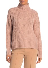 360 Cashmere Alexia Cable Knit Pullover Sweater