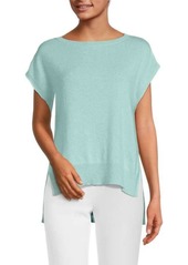 360 Cashmere High Low Cashmere Knit Top