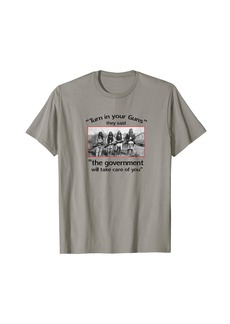 3sixteen 2nd Amendment T-shirt. Native American photo. gun control