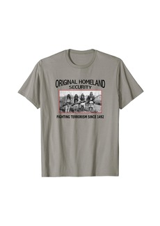 3sixteen Homeland Security shirt. fighting terrorism. Native American
