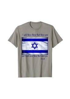 3sixteen Israel Christian Faith God Religious Bible Genesis 12:3 T-Shirt
