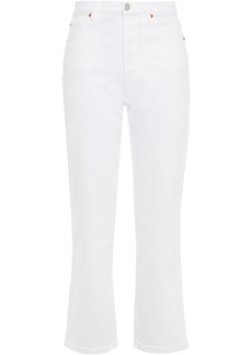 3x1 - High-rise straight-leg jeans - White - 24