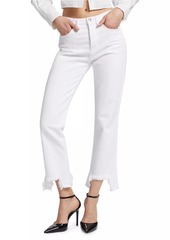 3x1 Austin Cropped Straight-Leg Jeans