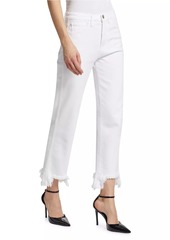 3x1 Austin Cropped Straight-Leg Jeans