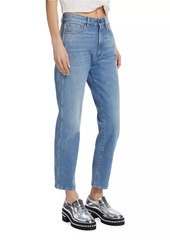 3x1 Claudia Mid-Rise Stretch Slim Cropped Jeans