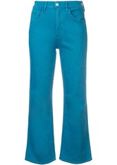 3x1 cropped straight-leg jeans