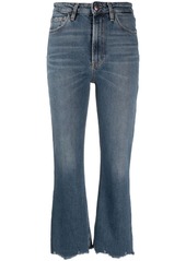 3x1 high-rise bootcut jeans