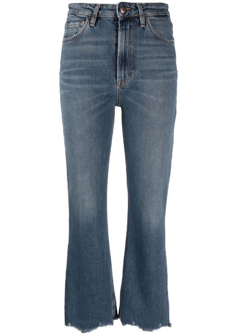 3x1 high-rise bootcut jeans