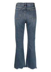 3x1 high-rise bootcut jeans